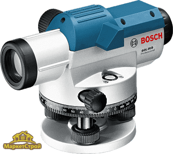 Нивелир оптический Bosch GOL 20 D в кейсе (0601068400)