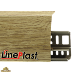 Плинтус LinePlast 85 мм  Катальпа LS014