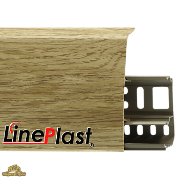 Плинтус LinePlast 85 мм  Катальпа LS014