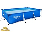 Каркасный бассейн BESTWAY Steel Pro + насос (300*201*66 см)