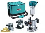 Фрезер кромочный MAKITA RT 0700 CX2 в сумке+аксессуары