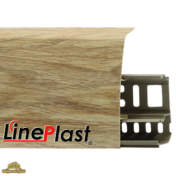 Плинтус LinePlast 85 мм Бокоте LS021