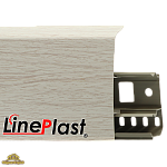 Плинтус LinePlast 85 мм Гуатамбу светлый LS023