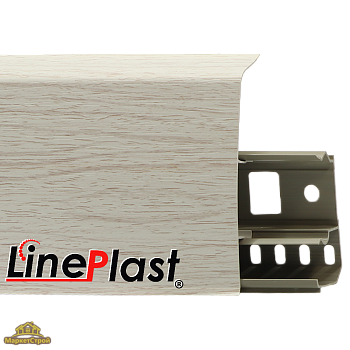 Плинтус LinePlast 85 мм Гуатамбу светлый LS023