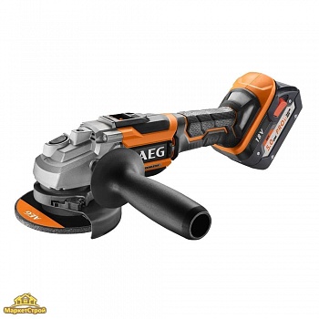 Углошлифмашина аккумуляторная AEG BEWS 18-125BL-502C